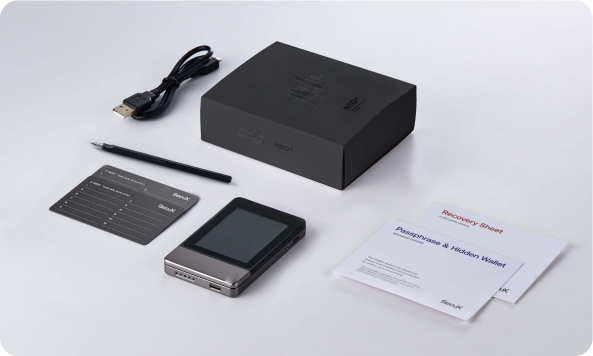 Cryptometaos Neo-X what's in the box